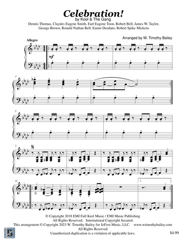 Celebrate (arr. W. Timothy Bailey)