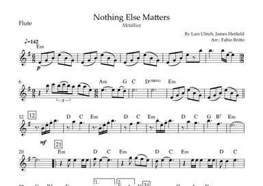 Nothing Else Matters (arr. Fabio Britto)