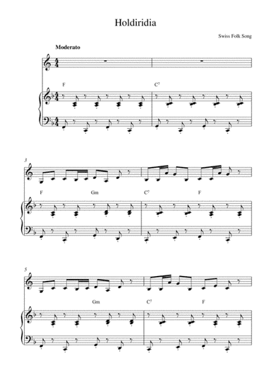 Holdiridia (arr. Kaiserin Rebecca)