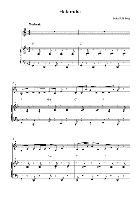 Holdiridia (arr. Kaiserin Rebecca)