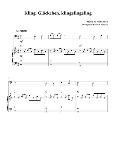 Kling, Glöckchen, klingelingeling (arr. Kaiserin Rebecca)