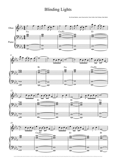 Blinding Lights (arr. André Laitano)