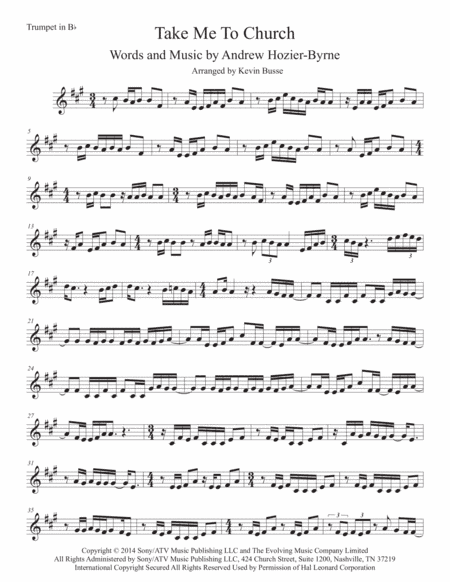 Take Me To Church (arr. Kevin Busse)