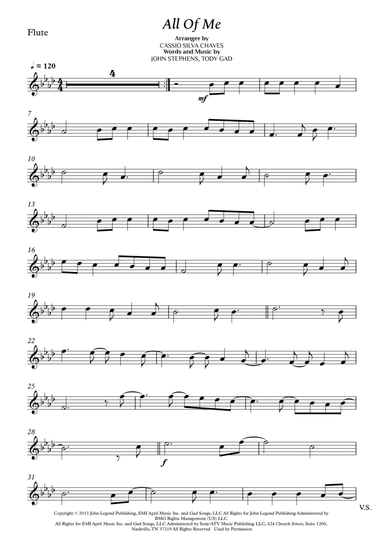 All Of Me (arr. Cássio Silva Chaves)