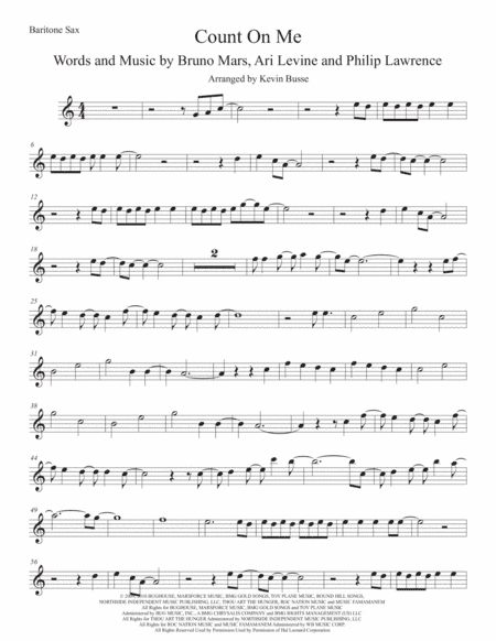 Count On Me (arr. Kevin Busse)