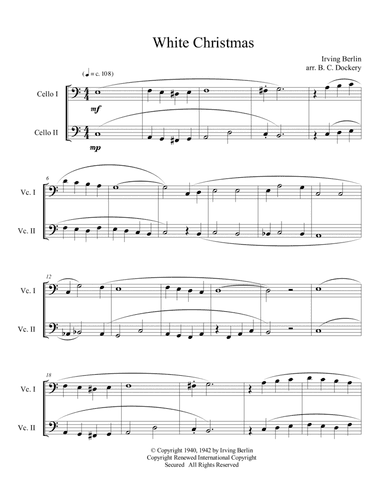 White Christmas (arr. B. C. Dockery)