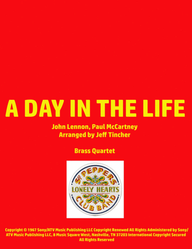 A Day In The Life (arr. Jeff Tincher)