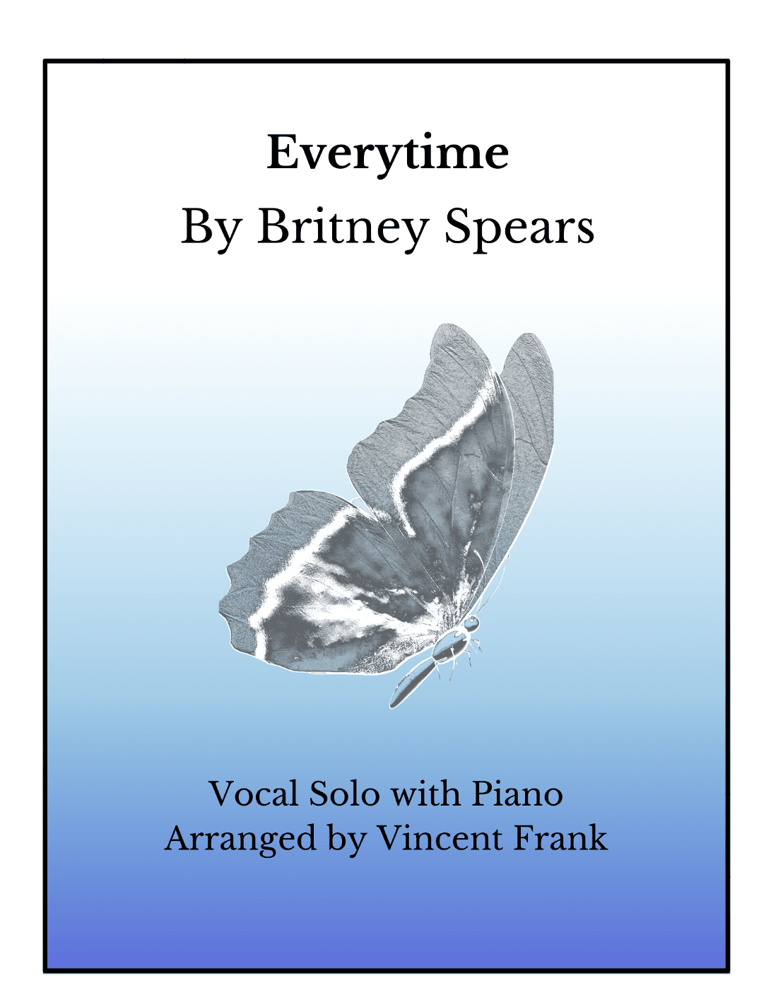 Everytime (arr. Vincent Frank)