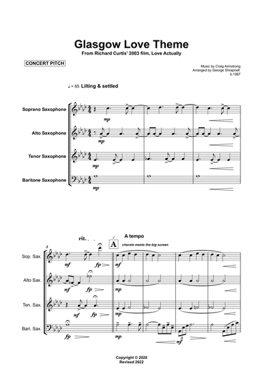 Glasgow Love Theme