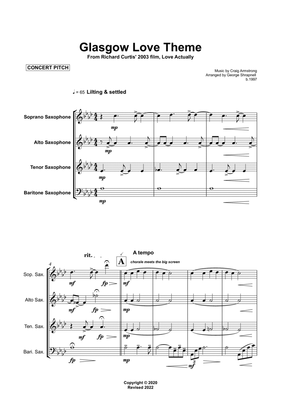 Glasgow Love Theme