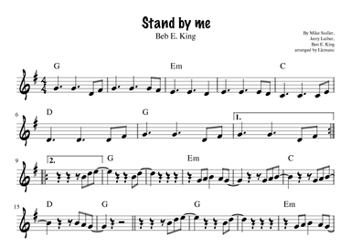 Stand By Me (arr. Lkmusic)