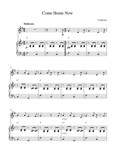 Come Home Now (arr. Kaiserin Rebecca)