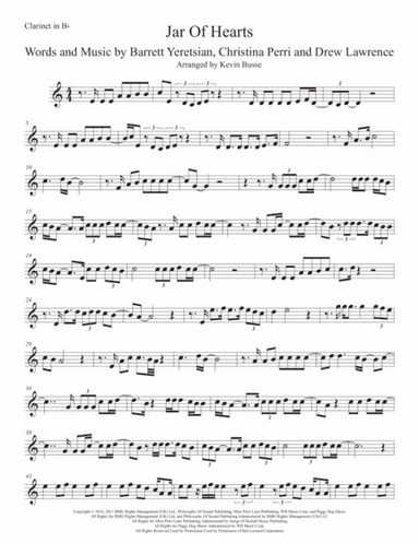 Jar Of Hearts (arr. Kevin Busse)