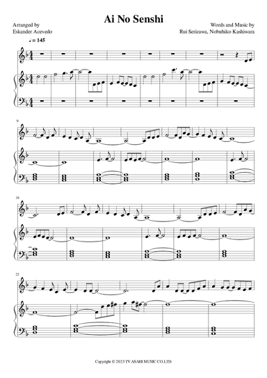 Aino Senshi (arr. Eskander Aceval)