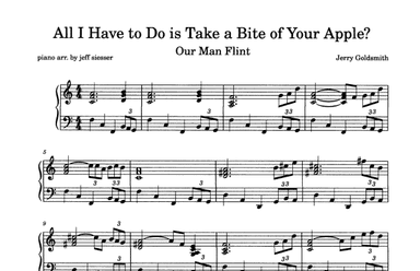 Our Man Flint (arr. jeff siesser)