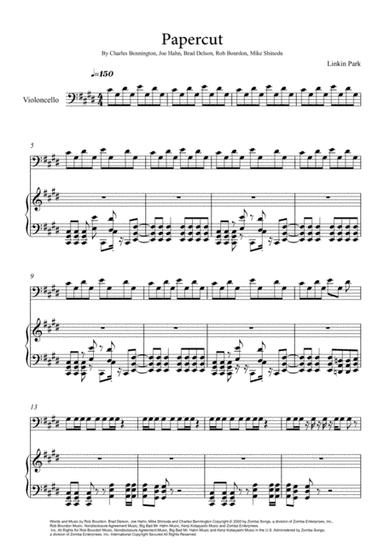 Papercut (arr. André Laitano)