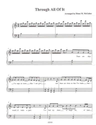 Through All Of It (arr. Diane M. McGahee)