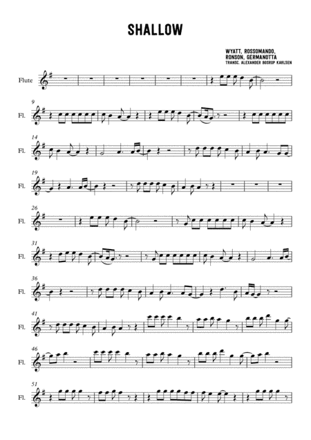 Shallow (arr. Alexander Bosrup Karlsen)