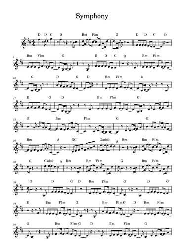 Symphony (arr. Jinne Kim)