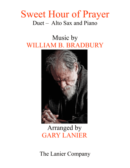 SWEET HOUR OF PRAYER (Duet – Alto Sax & Piano with Score/Part) (arr. Gary Lanier)