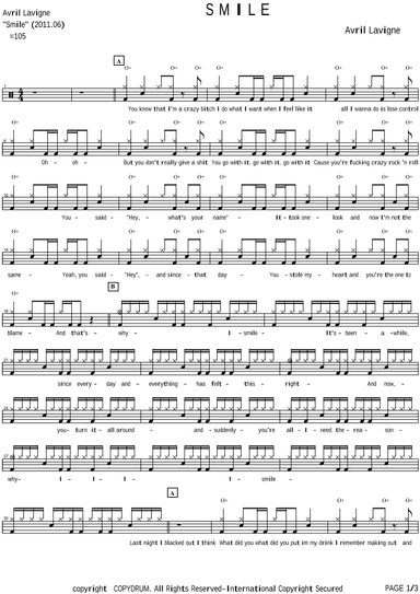 Smile (arr. COPYDRUM)