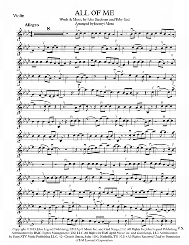 All Of Me (arr. Joce)