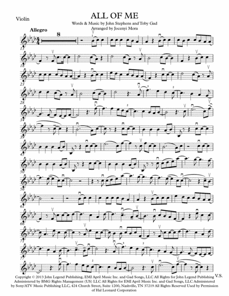 All Of Me (arr. Joce)