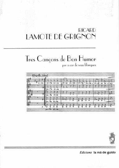 Tres Cançons de Bon Humor