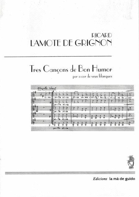 Tres Cançons de Bon Humor