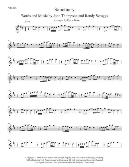 Sanctuary (arr. Kevin Busse)