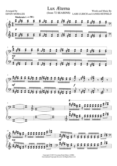 Lux Æterna (arr. Esven Morales)