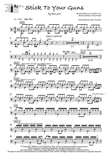 Stick To Your Guns (arr. Andy Thurston)
