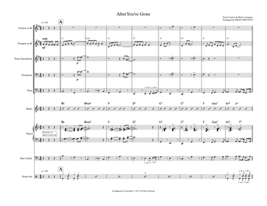 After You've Gone (arr. Morris D Mounts)