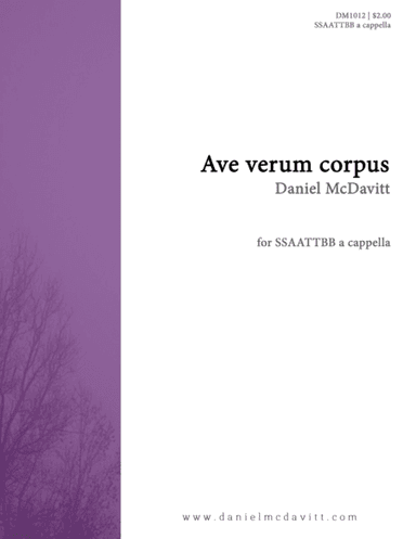 Ave verum corpus