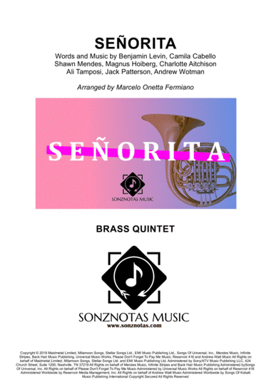 Senorita (arr. Marcelo Onetta Fermiano)