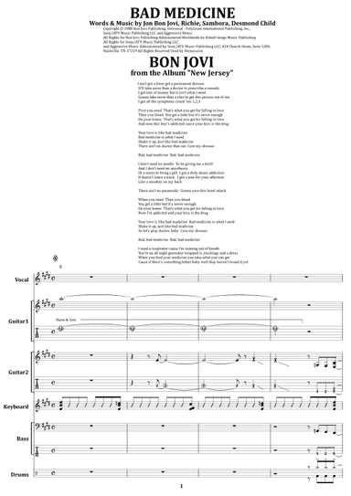 Bad Medicine (arr. from68)