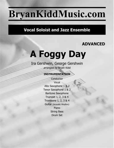 A Foggy Day (in London Town) (arr. Bryan Kidd)