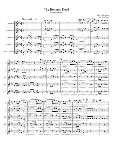 The Honored Dead (arr. Sean Sullivan)