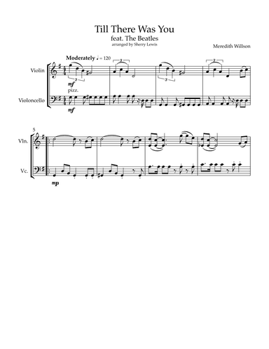 Till There Was You (arr. Sherry Lewis)