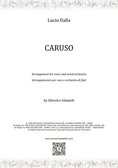 Caruso (arr. Silvestro Sabatelli)