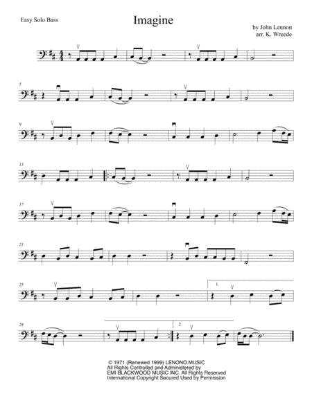 Imagine (arr. K. Wreede)