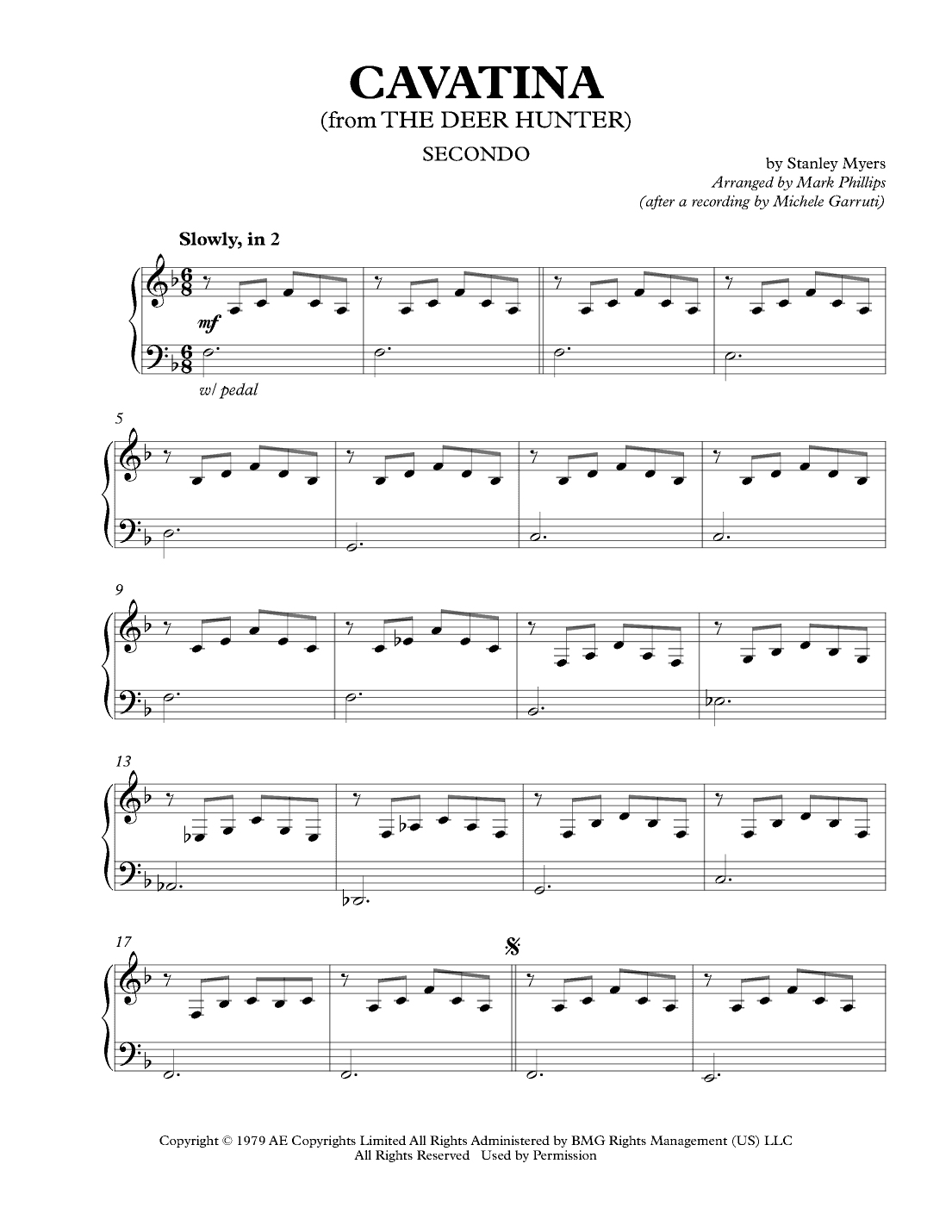 Cavatina (arr. Mark Phillips)