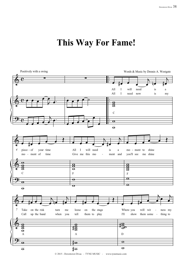THIS WAY FOR FAME!
