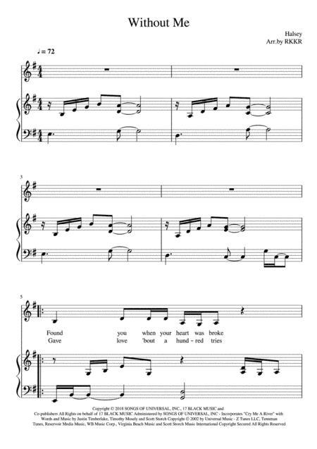 Without Me (arr. RKKR)