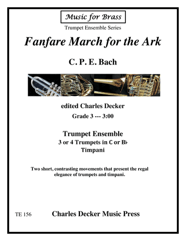 Fanfare March for the Ark for Trumpet Ensemble (arr. Charles Decker)