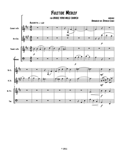 Yuletide Medley (arr. Derrick Lewis)