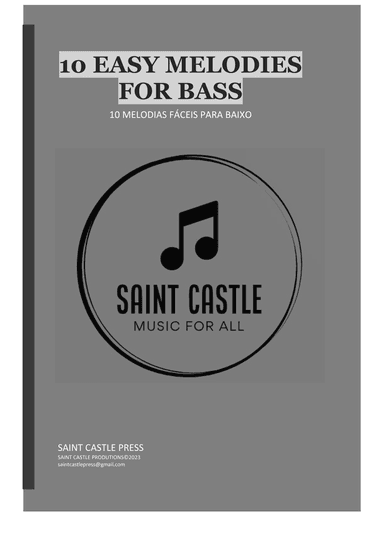 10 EASY MELODIES FOR BASS (arr. RAFAEL CASTRO)