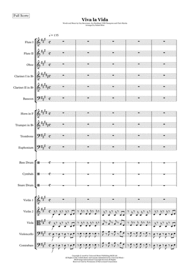 Viva La Vida (arr. Rafael Brito)