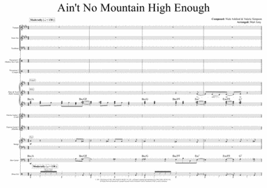 Ain't No Mountain High Enough (arr. Matt Amy)