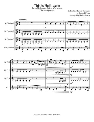 This Is Halloween (arr. Hadley Hazen)